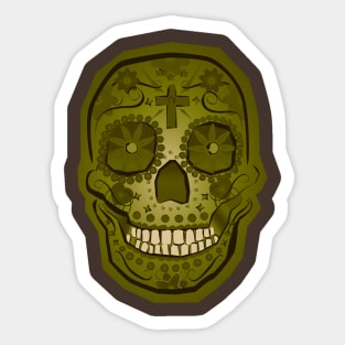 Sugar Skull Sticker